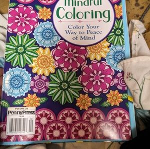 Adult Coloring book mindful
